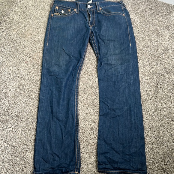 True religion blue men jeans size 36 - Picture 4 of 10